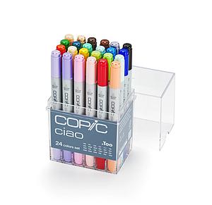 COPIC CIAO MARKER SET - 24ST.