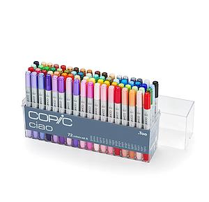 COPIC CIAO MARKER SET A - 72ST.