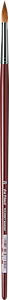 KOLINSKY OIL PAINT ROUND BRUSH 1610-20 - RED SABLE