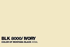 MONTANA BLACK SPUITVERF 400ML - BLK8000 IVORY