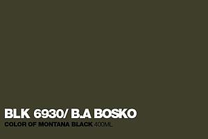 MONTANA BLACK SPUITVERF 400ML - BLK6930 B.A BOSKO