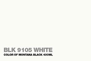MONTANA BLACK SPUITVERF 400ML - BLK9105 WHITE