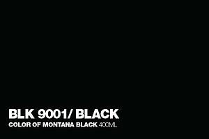 MONTANA BLACK SPUITVERF 400ML - BLK9001 BLACK