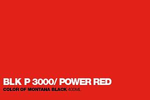 MONTANA BLACK SPUITVERF 400ML - BLKP3000 POWER RED