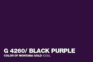MONTANA GOLD SPUITVERF 400ML - G4260 BLACK PURPLE