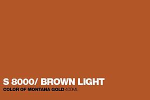 MONTANA GOLD SPUITVERF 400ML - S8000 SHOCK BROWN LIGHT