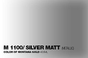 MONTANA GOLD SPUITVERF 400ML - M1100 SILVER MATT