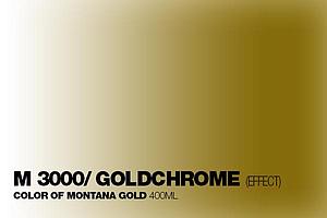 MONTANA GOLD SPUITVERF 400ML - M3000 GOLD CHROME