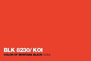 MONTANA BLACK SPUITVERF 400ML - BLK8230 KOI
