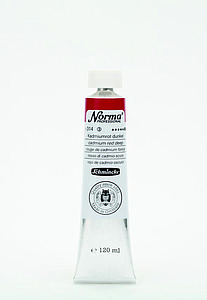 NORMA PROFESSIONAL OLIEVERF TUBE 120ML - 314 CADMIUMROOD DONKER