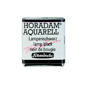 HORADAM AQUARELL 1/2NAP - 781 LAMPENZWART