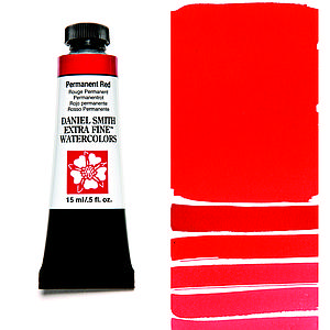 EXTRA FINE WATERCOLOR TUBE 15ML - PERMANENT RED
