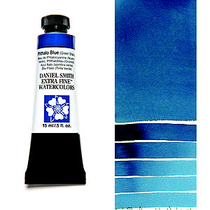 EXTRA FINE WATERCOLOR TUBE 15ML - PHTHALO BLUE (GREEN SHADE)
