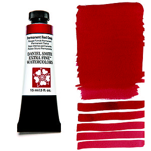 EXTRA FINE WATERCOLOR TUBE 15ML - PERMANENT RED DEEP