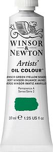 ARTIST OIL TUBE 37ML - WINSOR GREEN (YELLOW SHADE)