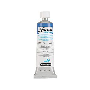 NORMA BLUE WATERMIXABLE OILPAINT TUBE 35ML S1 - 406 ROYAL BLUE