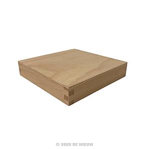 CASANI HOUTEN SCHILDERPANEEL - 40x40x3CM