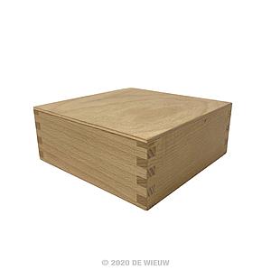 CASANI HOUTEN SCHILDERPANEEL - 15x15x6CM