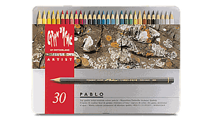 CARAN D'ACHE PABLO KLEURPOTLODEN SET - 30 STUKS
