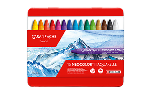 NEOCOLOR II - METAL BOX - 15ST.