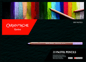 CARAN D'ACHE PASTEL PENCILS SET - 20 STUKS