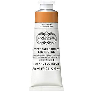 INTAGLIO ETCHING INK - YELLOW OCHRE - 60ML