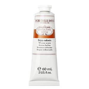 INTAGLIO ETCHING INK - WARM SEPIA - 60ML