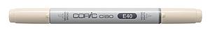 COPIC CIAO MARKER - E40 BRICK WHITE