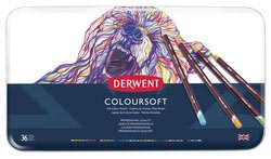 COLOURSOFT KLEURPOTLODEN SET 36 STUKS