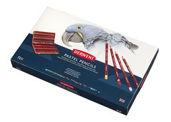 PASTELPENCILS HOUTEN KOFFER SET 72 STUKS