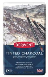 TINTED CHARCOAL POTLODEN SET 12 STUKS