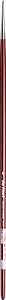 BLACK SABLE OIL PAINT ROUND BRUSH 1640-6 - BLACK SABLE