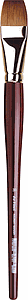 KOLINSKY OIL PAINT FLAT BRUSH 1810-30 - RED SABLE
