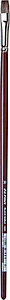 BLACK SABLE OIL PAINT FLAT BRUSH 1840-10 - BLACK SABLE