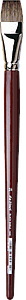 BLACK SABLE OIL PAINT FLAT BRUSH 1840-24 - BLACK SABLE