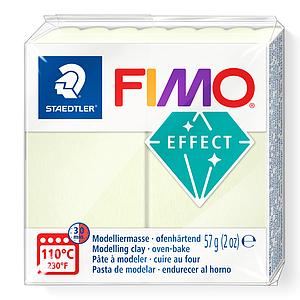 FIMO EFFECT - BOETSEERKLEI - 57G - GLOW IN THE DARK