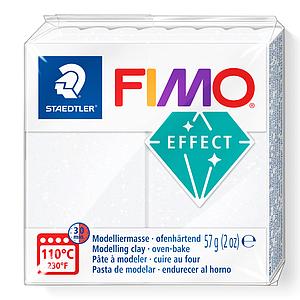 FIMO EFFECT - BOETSEERKLEI - 57G - METALLIC WIT