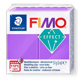FIMO EFFECT - BOETSEERKLEI - 57G - TRANSPARANT LILA