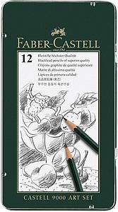 GRAFIETPOTLOOD CASTELL 9000 ART SET - 12 STUKS