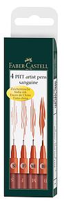 PITT ARTIST PEN - SANGUINE SET - 4ST.