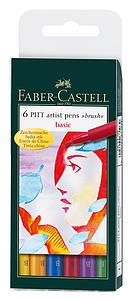 PITT ARTIST PEN - BASIC SET - 6ST.