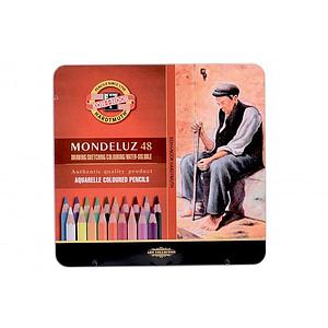 MONDELUZ AQUARELPOTLODEN SET - 48 STUKS