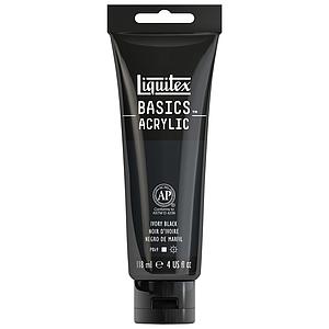 BASICS ACRYLIC TUBE 118ML - 244 IVOORZWART