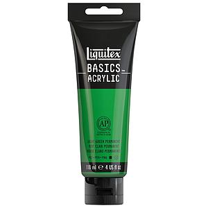 BASICS ACRYLIC TUBE 118ML - 312 PERMANENT LICHTGROEN