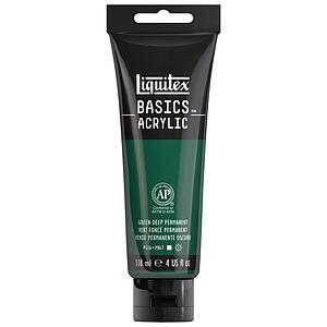 BASICS ACRYLIC TUBE 118ML - 350 PERMANENTGROEN DONKER