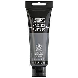 BASICS ACRYLIC TUBE 118ML - 599 NEUTRAAL GRIJS 5