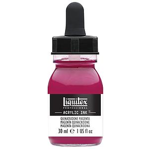 ACRYLIC INK - 30ML - 114 QUINACRIDONE MAGENTA