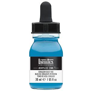 ACRYLIC INK - 30ML - 470 CERULEAN BLUE HUE