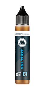 AQUA INK REFILL - 30ML - BROWN