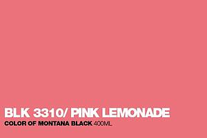 MONTANA BLACK SPUITVERF 400ML - BLK3310 PINK LEMONADE